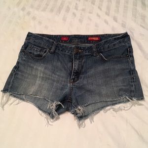 Express Jeans Cutoff Shorts
