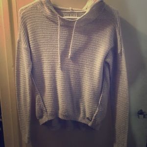 Abercrombie & Fitch knitted hoodie
