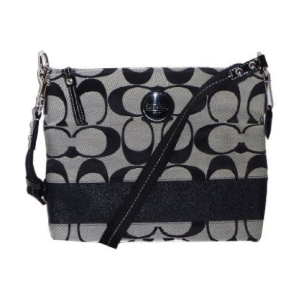 Black coach crossbag