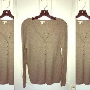 Gap lightweight waffle sweater