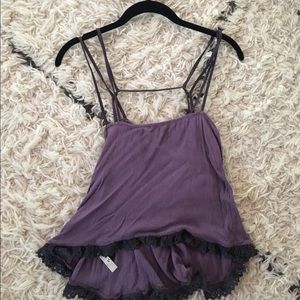 Free people intimately free purple camisole xs