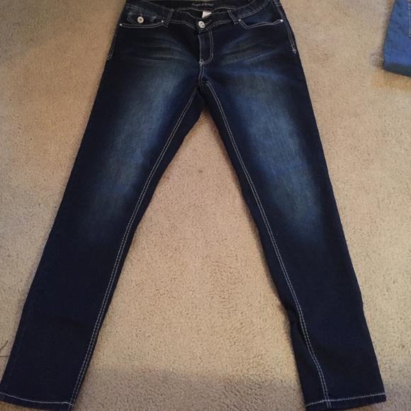 Maurice's straight leg skinny jeans