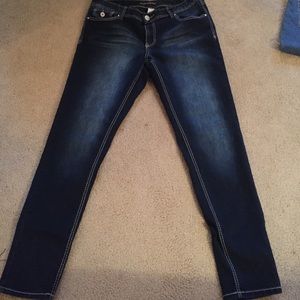 Maurice's straight leg skinny jeans