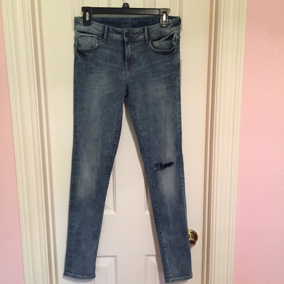 Zara denim skinny jeans