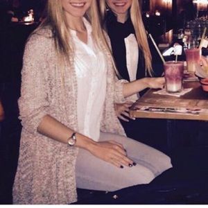 American Eagle Knit High Low Cardigan