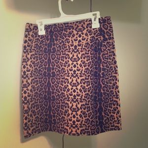 Cheetah skirt