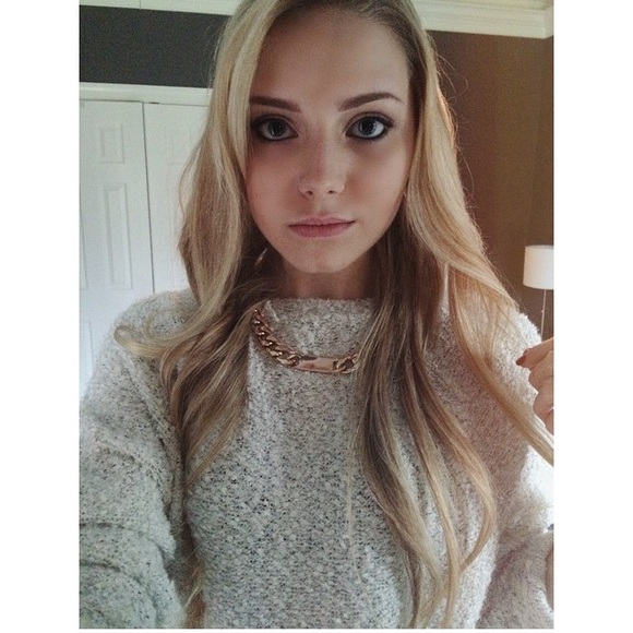 Fuzzy Cream Sweater