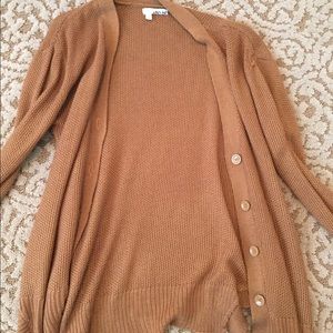 Brown light cardigan