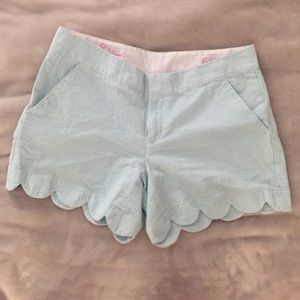 Lilly Pulitzer Seersucker Buttercup Shorts