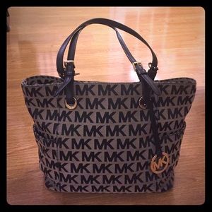MICHAEL MICHAEL KORS - Jet Set Logo Tote