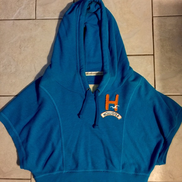 Hollister Hoodie Short Sleeve Small - Picture 1 of 2