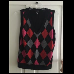Argyle sweater vest