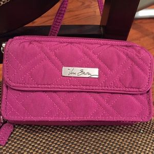 Vera Bradley cross body wristlet