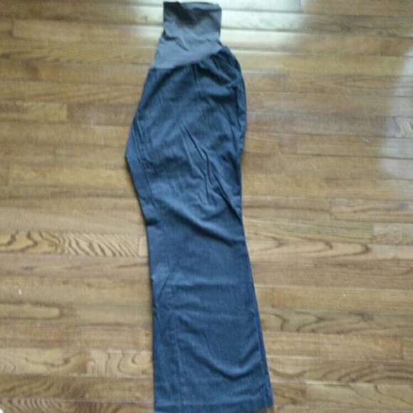 Maternity charcoal pants
