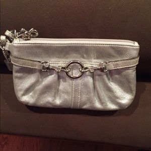 Coach silver wristket
