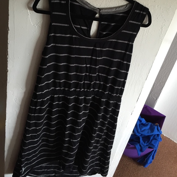 Merino Wool Striped Dress