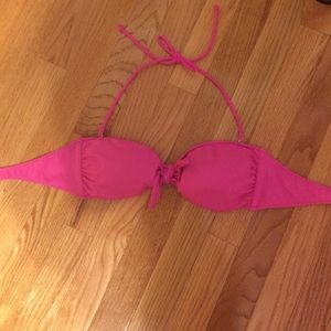 VS pink bandeau bikini top