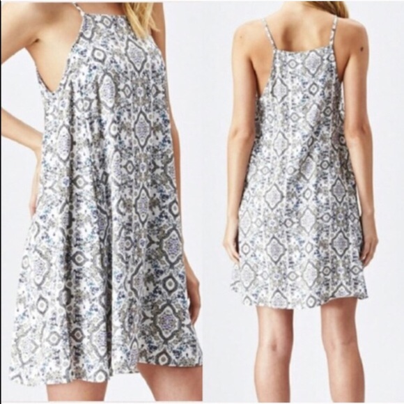 Aztec Sun Lavender Swing Dress - Picture 4 of 4