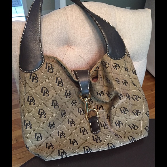 Dooney & Burke classic pattern bag