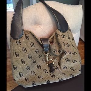 Dooney & Burke classic pattern bag
