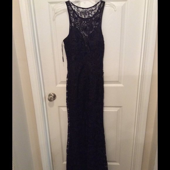 Sexy black dress
