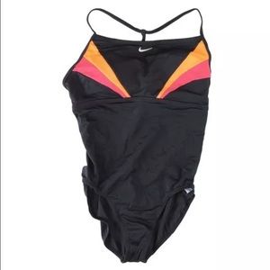 Nike Colorblock One-Piece Swimsuit SZ  10