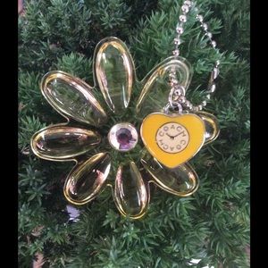 COACH DAISY FLOWER HANGTAG