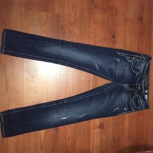 Woman's size 25 miss me jeans!