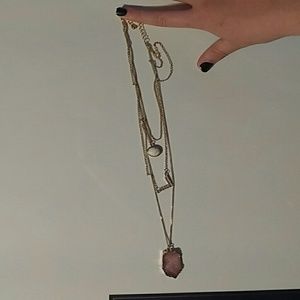3 charm necklace