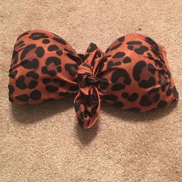 Cheetah Bikini Top