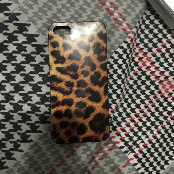 cute cheetah print iPhone 5/5s phone case