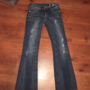 Woman's size 25 Miss Me jeans.