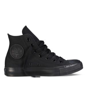 All black converse