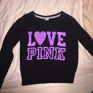 Large Victoria Secret Pink Sweatshirt