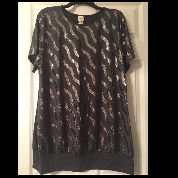 Lane Bryant Tops - Brand New Sequin Knit Tunic from Lane Bryant!!