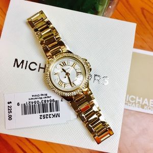 Michael Kors Gold tone petite watch