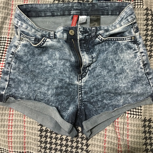high waisted short short from h&m