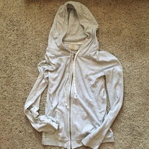 Light grey vintage t AE hoodie