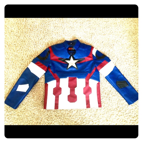 Captain America Leather Jacket