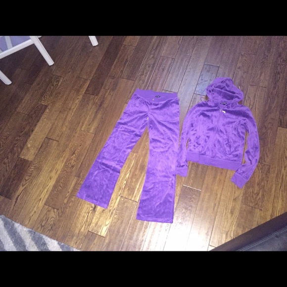 Juice couture velour tracksuit