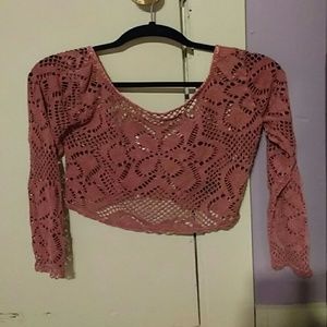 Size medium crop top