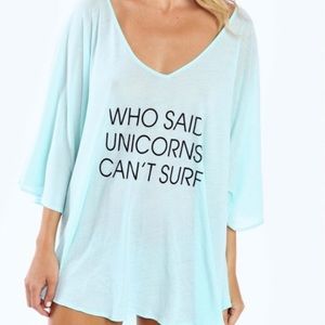 💜SOLD💜 WILDFOX "Who Said Unicorns Can't Surf"