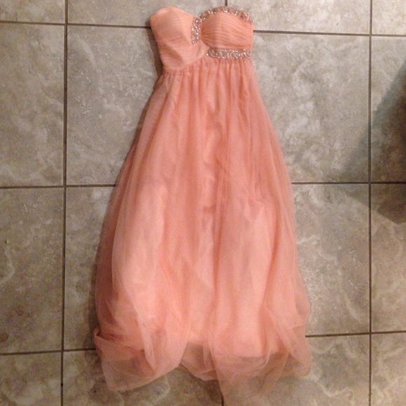 floor length dress