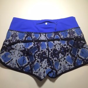 Lulu snake skin shorts