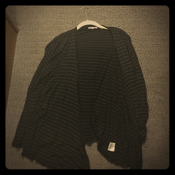 3-6-T grey and black stripped light cotton