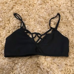 Issa de Mar brand black bikini top (small)