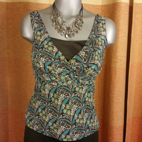 Ann Taylor cut summer Top