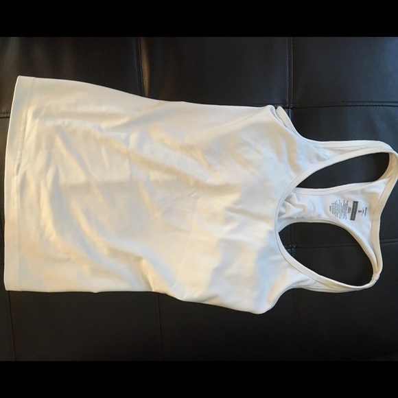 White Gym tank