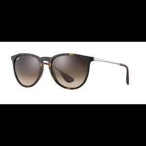 RAY BAN ERIKA BROWN GRADIENT WORN ONCE