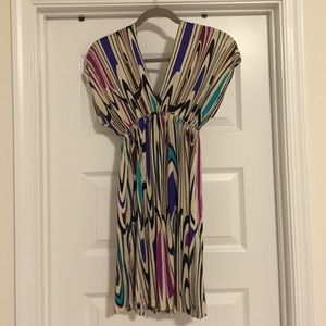 Lush colorful patterned slinky dress